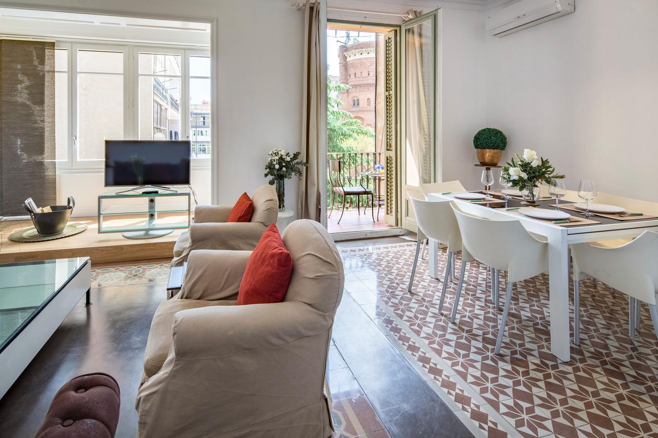 Habitat Apartments Garden View Barcelona Kültér fotó